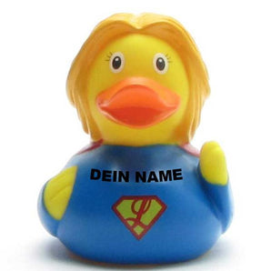 Superwoman Ente - Personalisiert