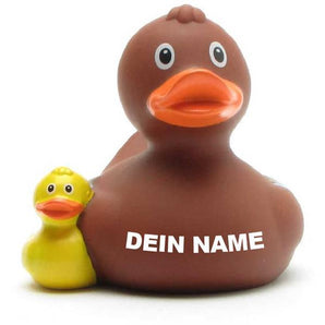 Mama Ente mit Kind - Personalisiert