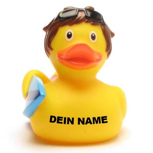 Ente Surfer Boy - Personalisiert