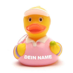 Ente Tennisspielerin - Personalisiert