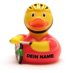 Ente Radfahrer - Personalisiert