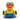 Ente M-Duck - PERSONALISIERT - schwarz