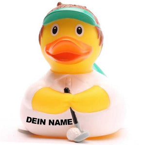 Ente Golfer - Personalisiert