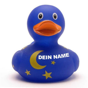 Ente Mond und Sterne - Personalisiert