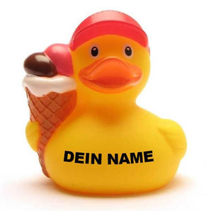 Eiscreme Ente - Personalisiert