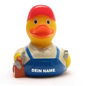 Handwerker Ente - Personalisiert