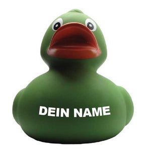 Ente XXL Mila - grün - Personalisiert