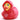Badeente  Hoodie London - rot