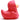 Badeente  Hoodie London - rot