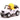 SUV Duck - weiss (Mini)
