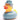 Badeente Queen Elizabeth II. - blau