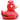 Badeente Weihnachtsmann