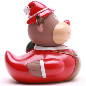 Quietscheente Rentier im Bayern Look