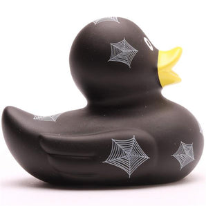 Badeente Spinnennetz