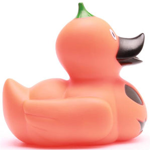 Badeente Halloween-Kürbis