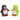 Pinguin Badeetiere - 4er Set