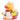 Dutch Flower Girl Badeente
