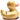 Golden Android Badeente