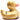 Golden Android Badeente