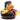 Geigenspieler Badeente