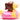 Mutter mit Kind Badeente - pink