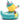 Baby Junge Badeente
