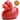 Weizen Badeente - rot