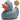 Weizen Badeente - blau