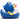 Blue Wonder Badeente