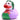 Green Hair Clown Badeente