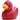 Badeente Orly - weinrot