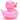 Glitzer Quietscheente - pink