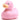 Eco Badeente Hermine - pink