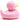 Eco Badeente Hermine - pink