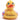 Badeente Union Jack Glitzer - gold- PERSONALISIERT- schwarz