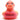 Pride Badeente - 7,5 cm- PERSONALISIERT-schwarz