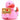 Signduck - I Love Ice Cream - rosa