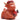 Highland Cow Badeente mit Dudelsack