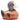 Grey Mask Badeente