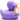 Signduck - violett - blanko