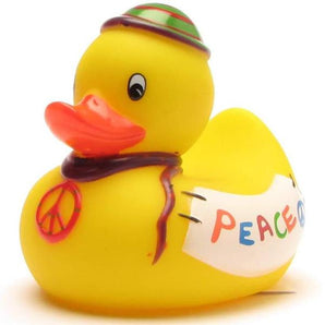 Quietscheentchen "Peace"
