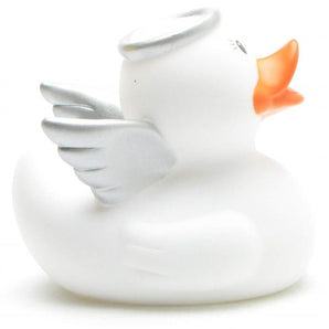 Engel Quietscheentchen mit Wimpern