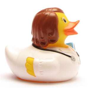 Quietscheente Ärztin