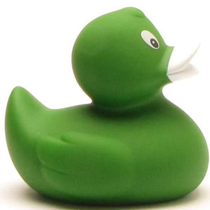 Quietscheentchen Gerlinde grün 8 cm