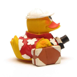 Quietscheente Fahr in den Urlaub