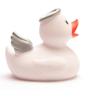 Quietscheentchen Engel weiss 8 cm