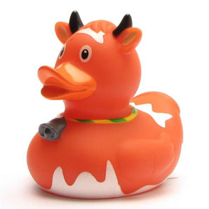 Badeente braune Kuh
