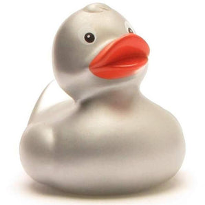 Badeente Silvana Silber