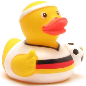 Fussball Quietscheente Deutschland-Trikot
