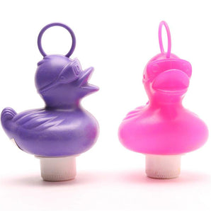 Enten für Entenangeln - 4er Set - Neonfarben